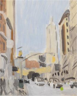 Fairfield Porter - Broadway South of Union Square, New York
