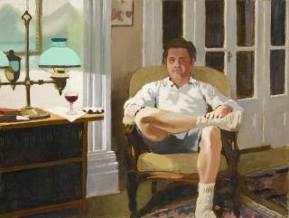 Fairfield Porter - Jimmy With Lamp