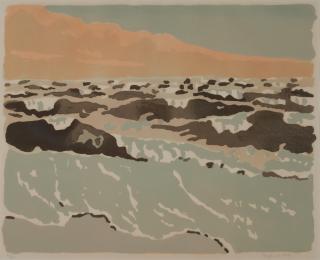 Fairfield Porter - Ocean II (The Gale)