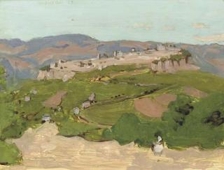 Fairfield Porter - Orvieto