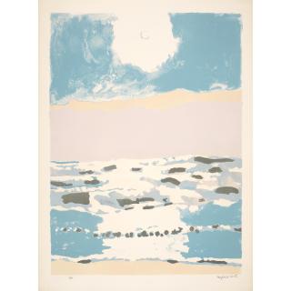 Fairfield Porter - Sun and Sea, from 1776 USA 1976 Bicentennial Prints