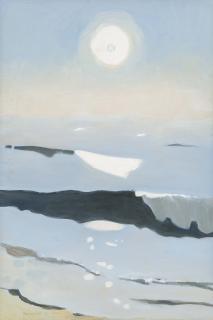Fairfield Porter - Sun Rising Out of the Mist