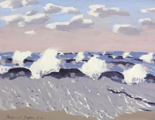 Fairfield Porter - Surf on Windy Day