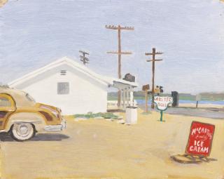 Fairfield Porter - The Narrows Clam Shack