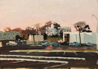 Fairfield Porter - The Parking Lot