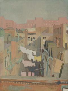 Fairfield Porter - View From 500 East Eleventh Street