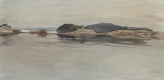 Fairfield Porter - View of the Barred Islands