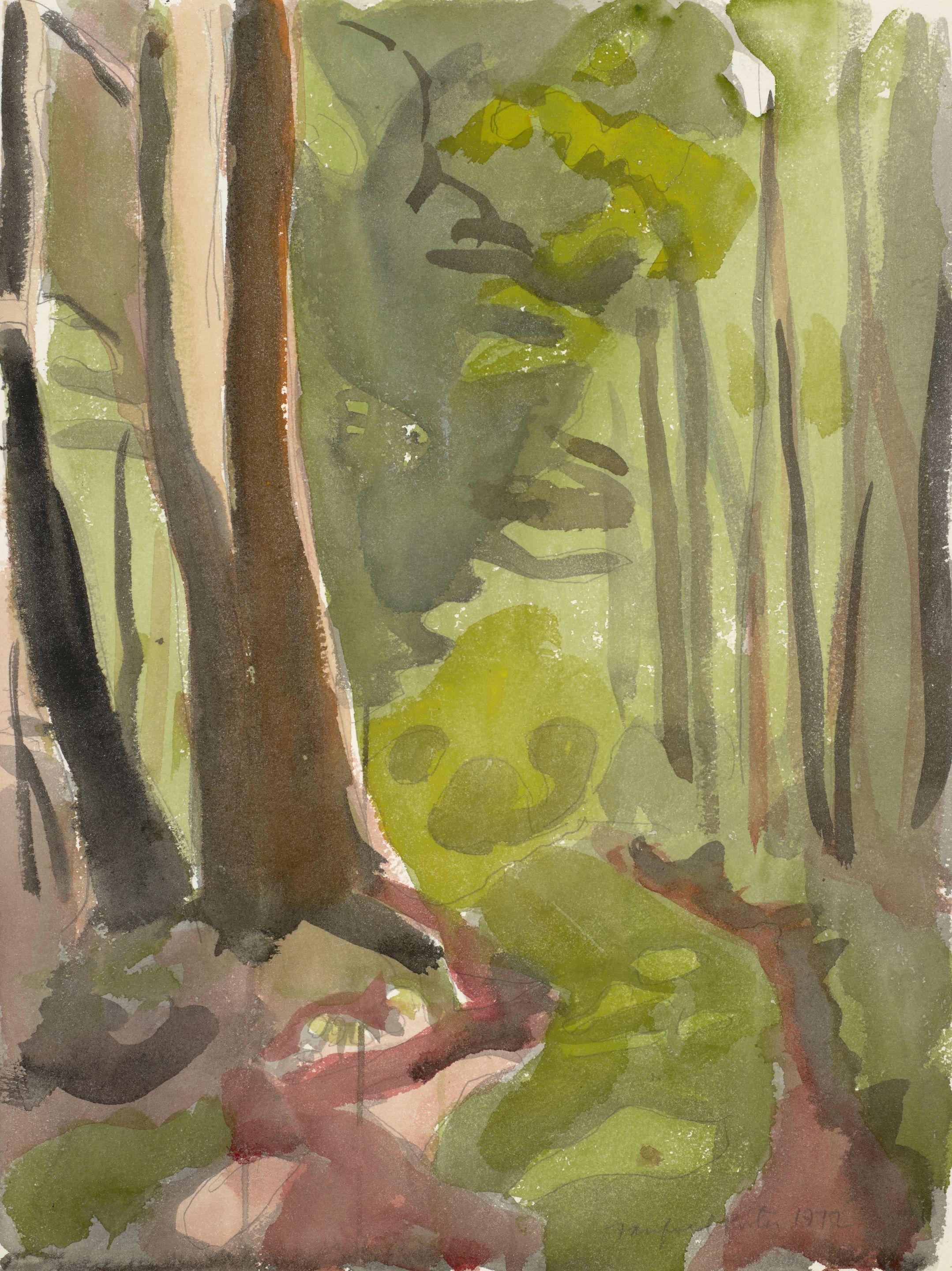 Fairfield Porter - Wood Road #2