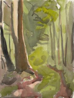 Fairfield Porter - Wood Road #2