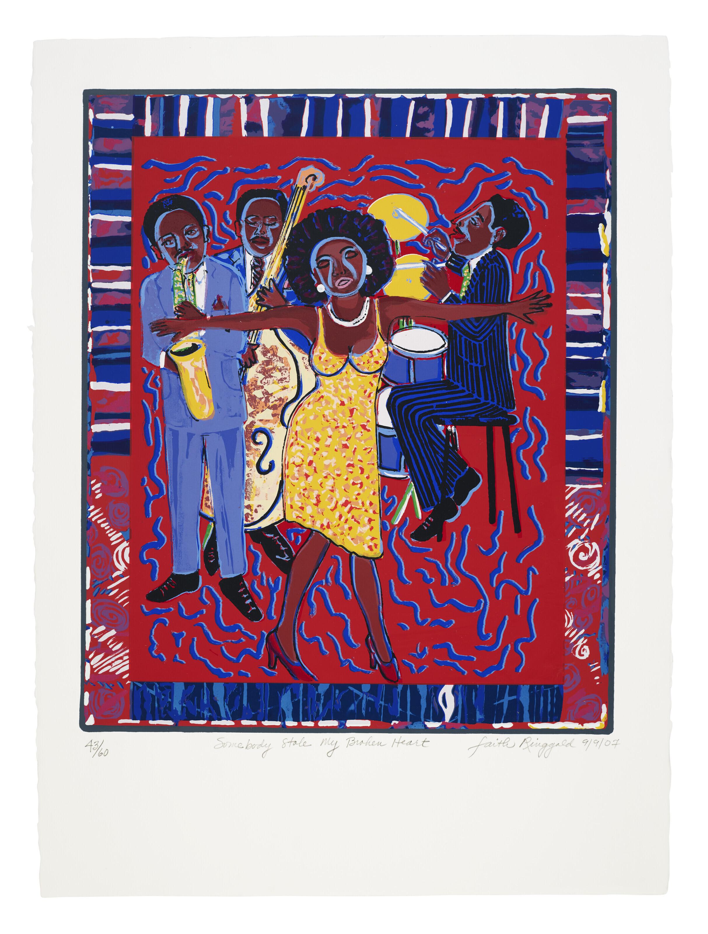 Faith Ringgold - Somebody Stole My Broken Heart