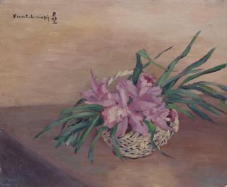 Fan Tchunpi - Flowers In Basket
