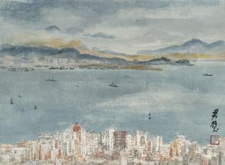 Fan Tchunpi - Hong Kong Harbor