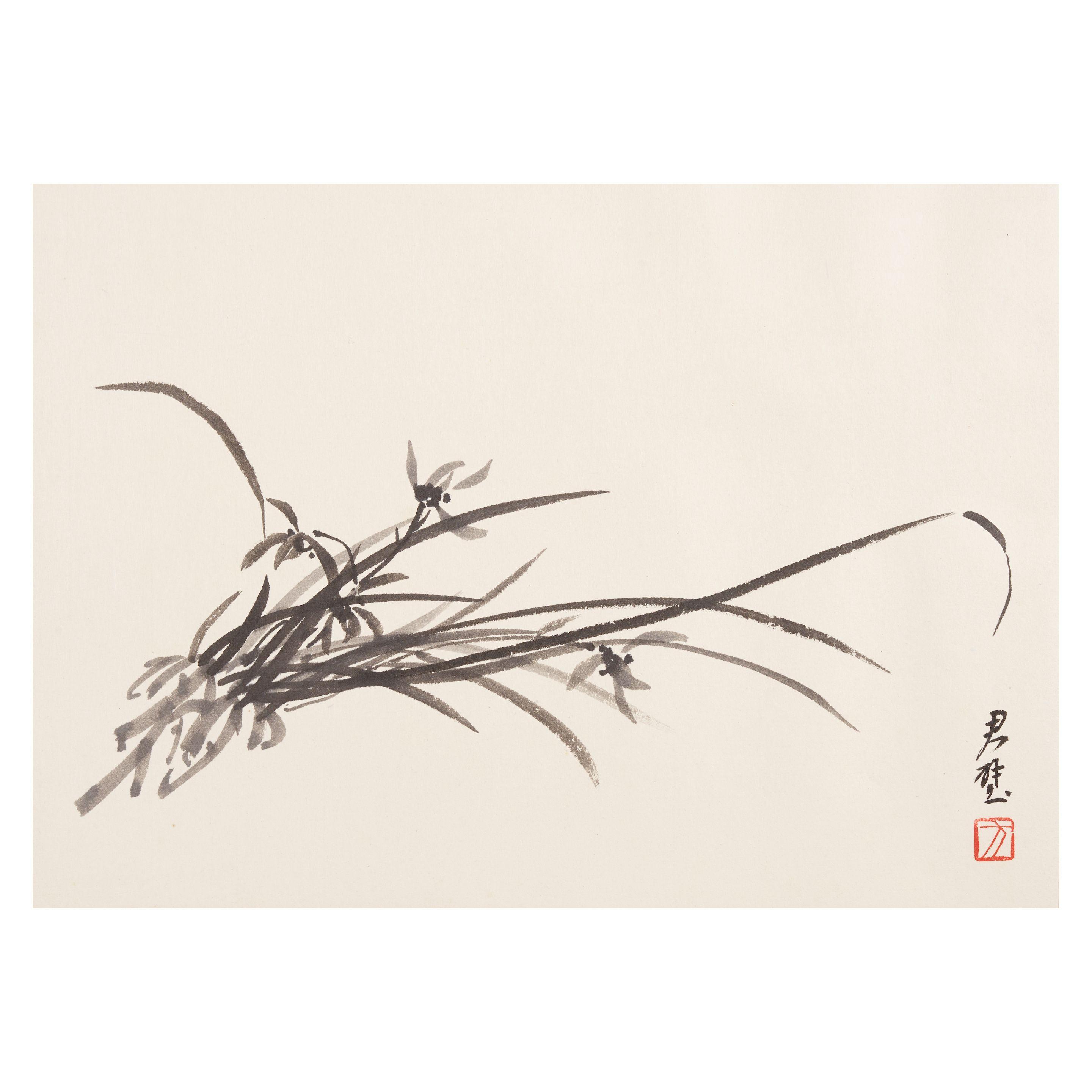 Fan Tchunpi - Orchid and Bamboo 1972-1973