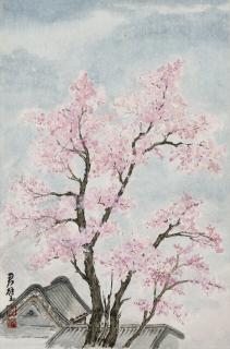 Fan Tchunpi - Peach Blossoms, Beijing
