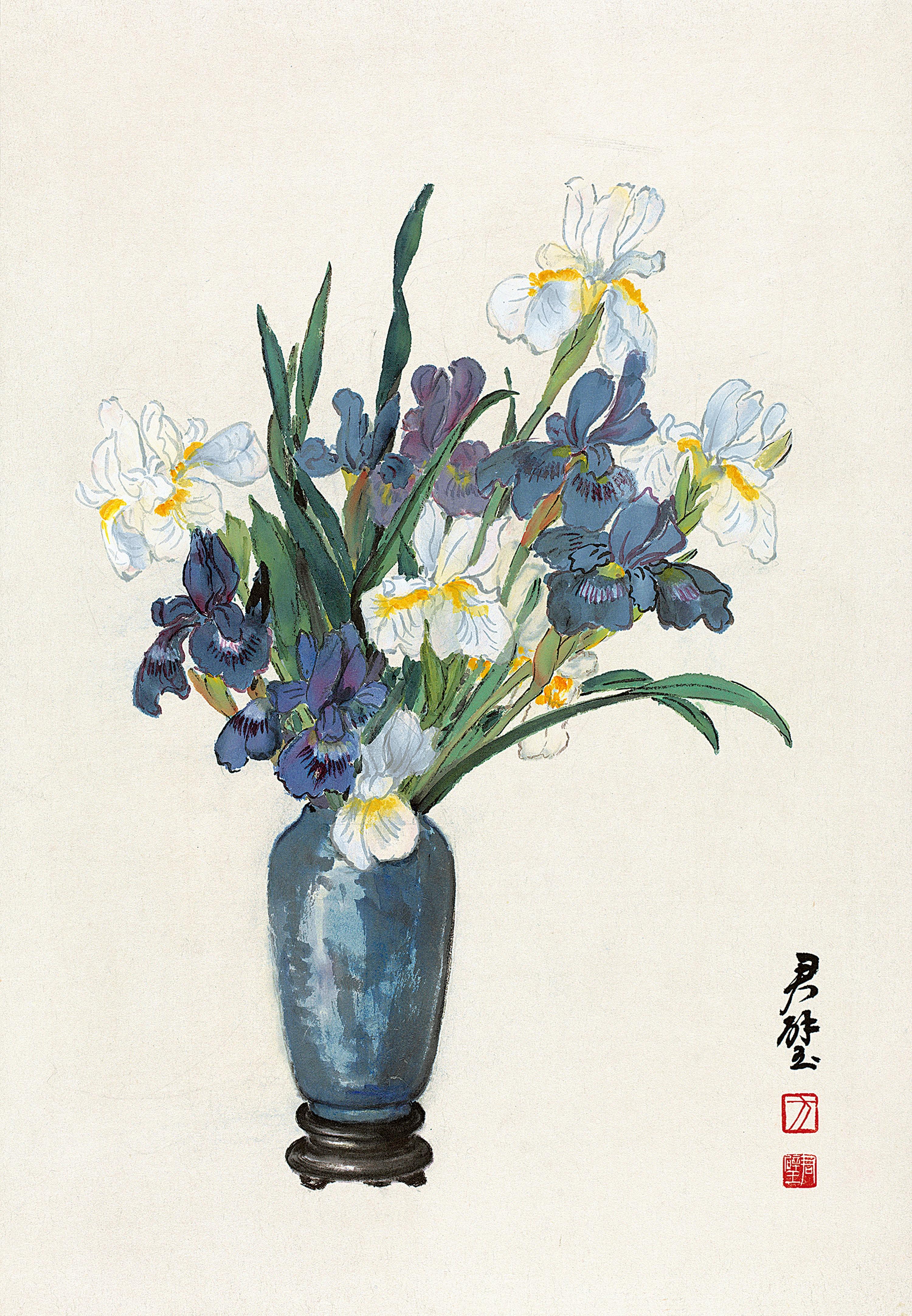 Fan Tchunpi - Vased Flower