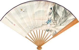 Fan Xu - Lady and a Crane