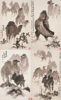 Fan Youxin - 1. Camels 2. Camels 3. Camels 4. Camels searching for Oasis