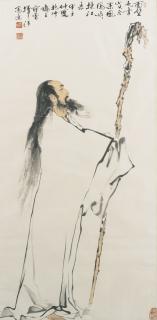 Fan Zeng - Portrait Of Bodhidharma