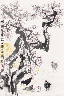 Fang Jizhong - Village Scene