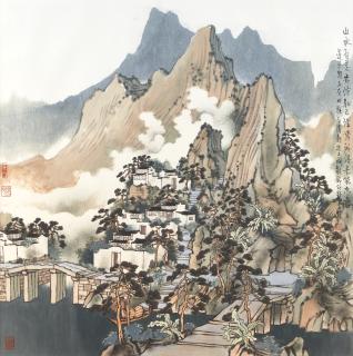Fang Jun - Spiritual Mountain And Water