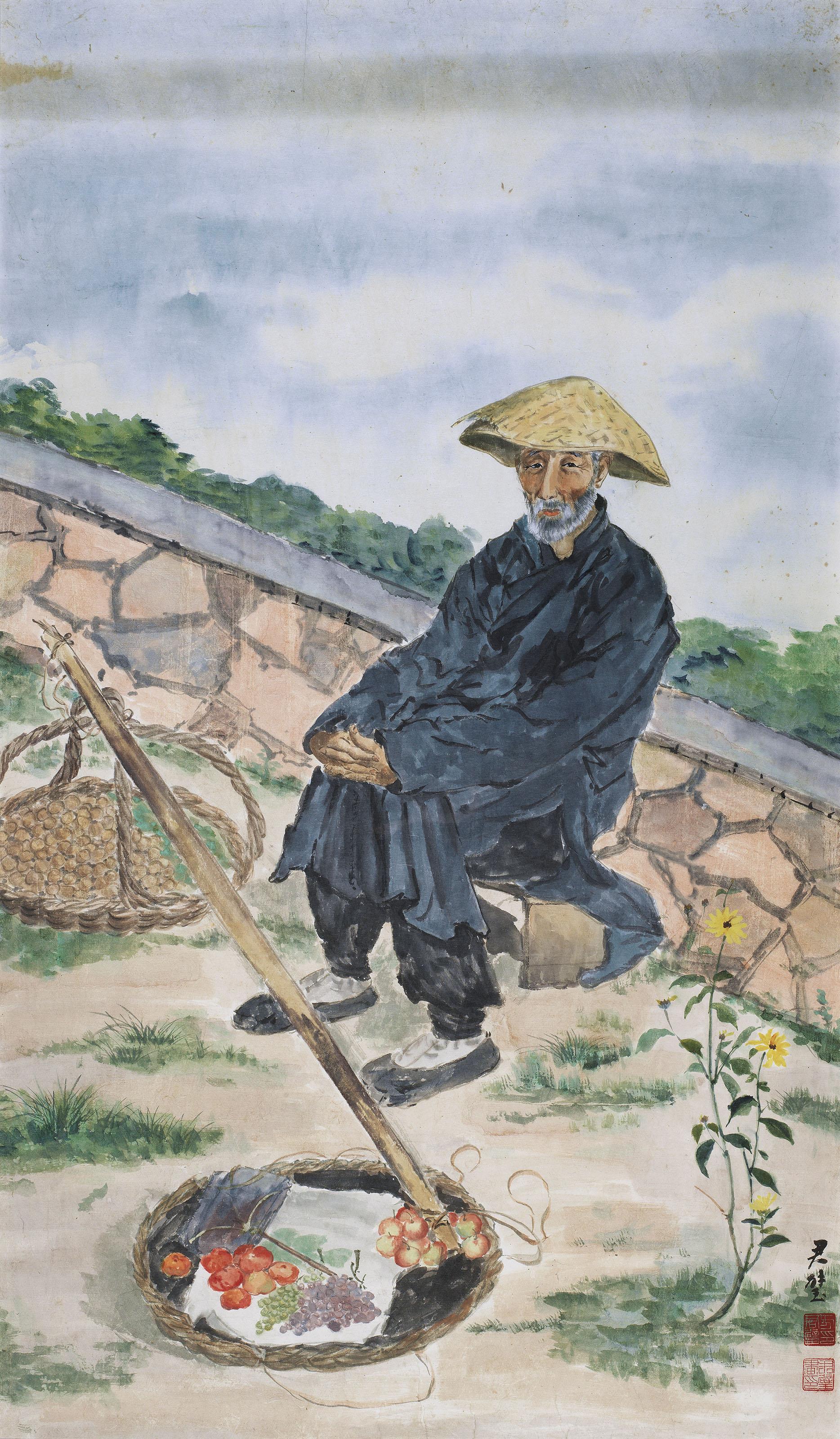 Fang Junbi - Resting in the field