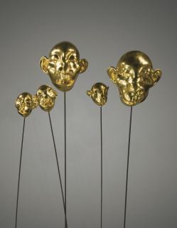 Fang Lijun - Golden Heads Series