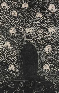Fang Lijun - Untitled No. 14