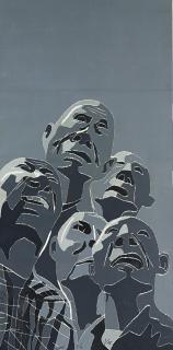 Fang Lijun - Woodblock Print Series