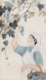 Fang Rending - Picking Grapes