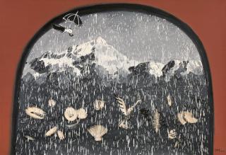 Fang Shaohua - Temperature At Himalayan Mountain (Painted In 2006)