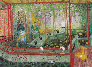 Fang Xiang - Flowers In The Garden