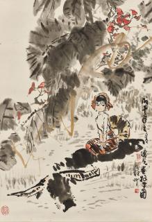 Fang Zengxian - Herding