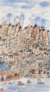 Fang Zhaolin - Landscape, February 1997