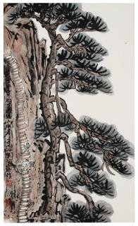 Fang Zhaoling - Scene of Mount Huang