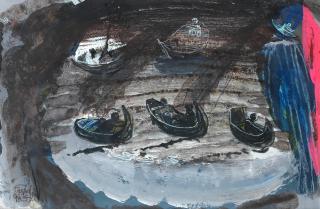 Farghali Abdel Hafiz - Couple In Venice