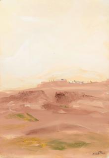 Fateh Moudarres - Abstract Landscape