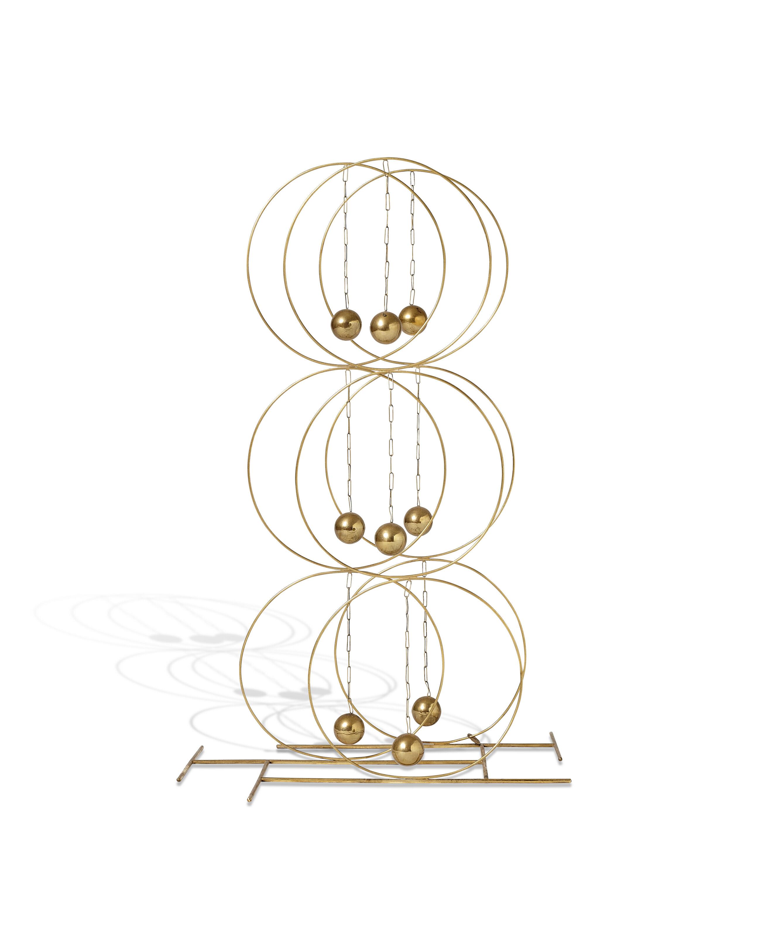 Fausto Melotti - Scultura G (Nove cerchi)