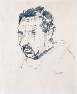 Fausto Pirandello - Autoritratto