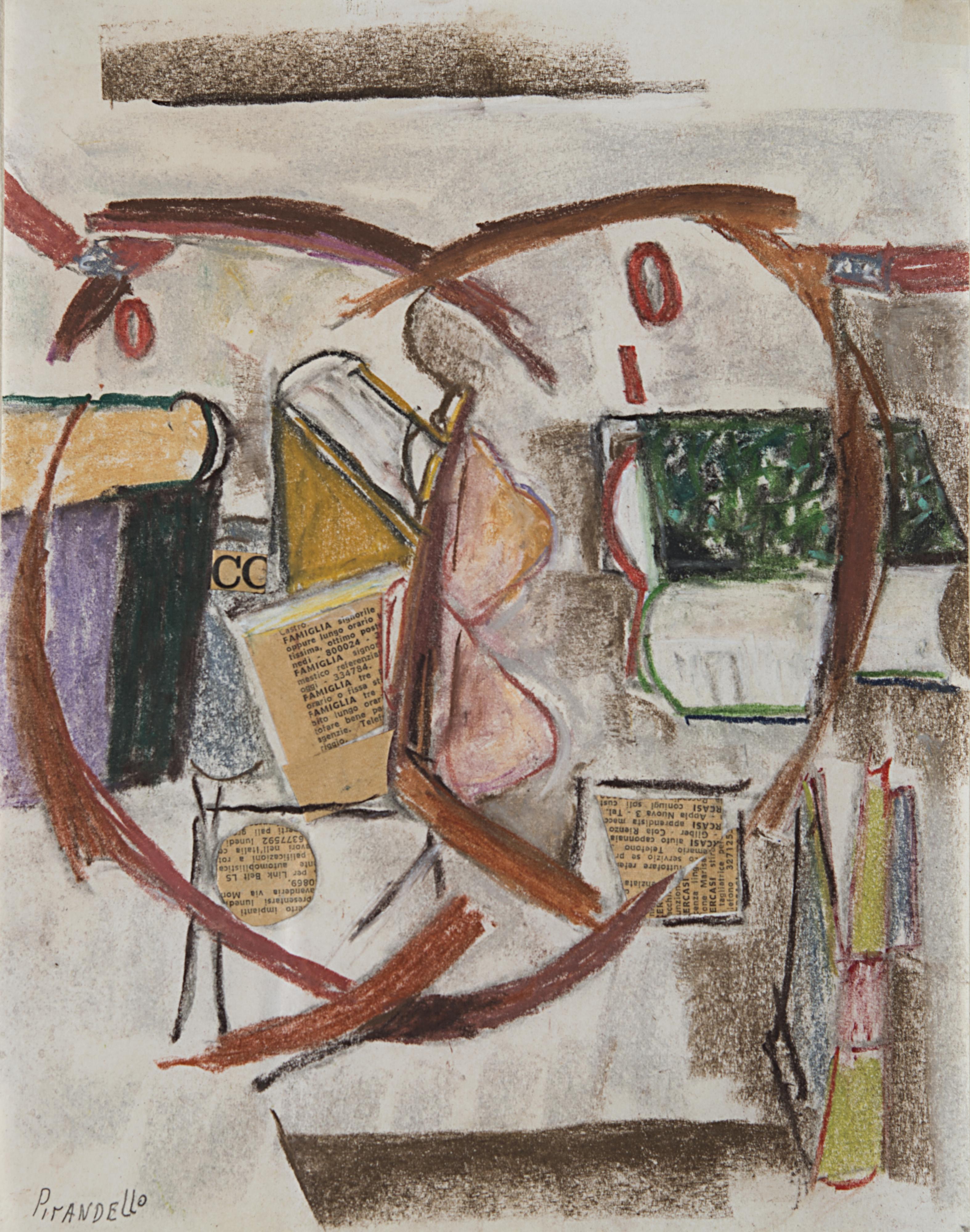 Fausto Pirandello - Composizione