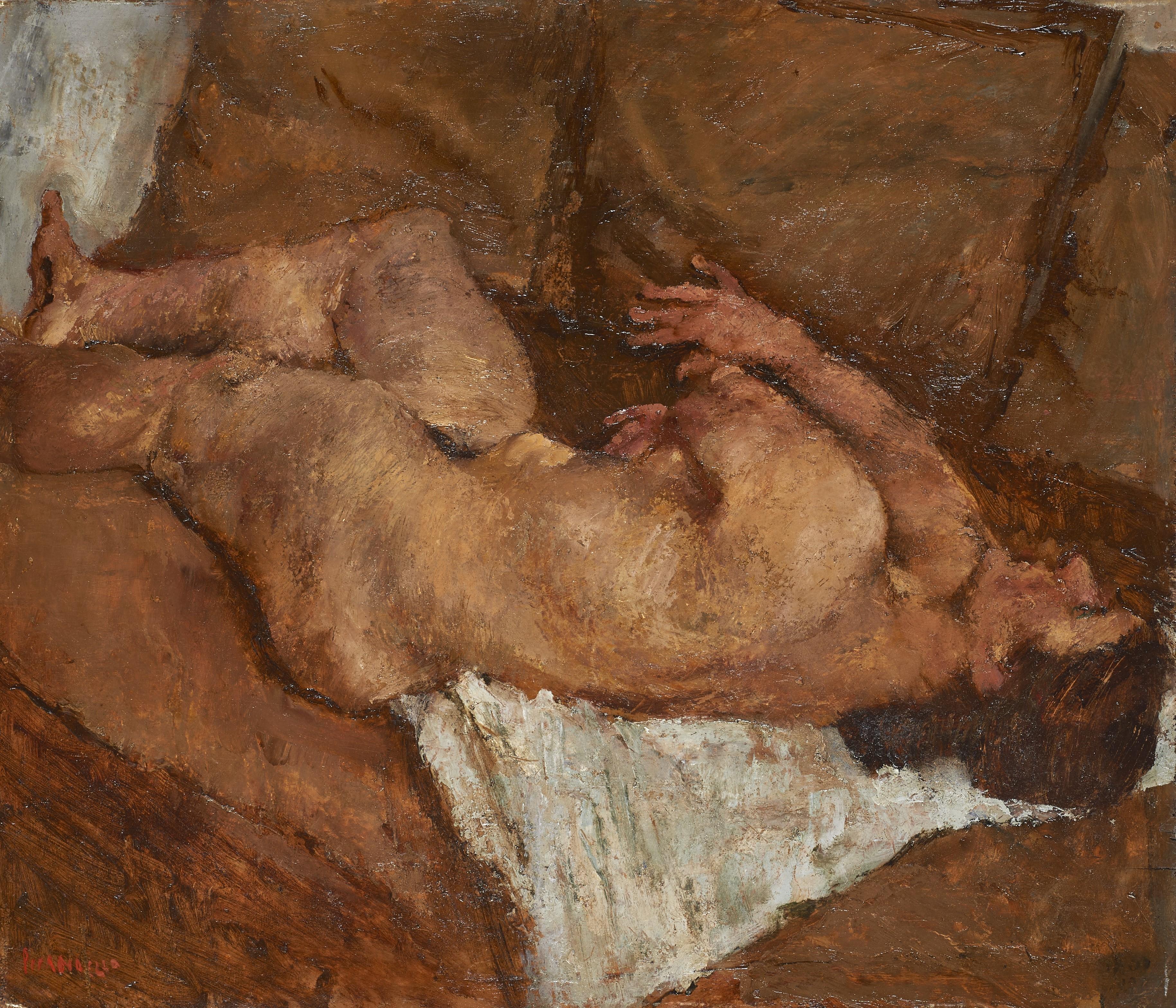 Fausto Pirandello - Nudo