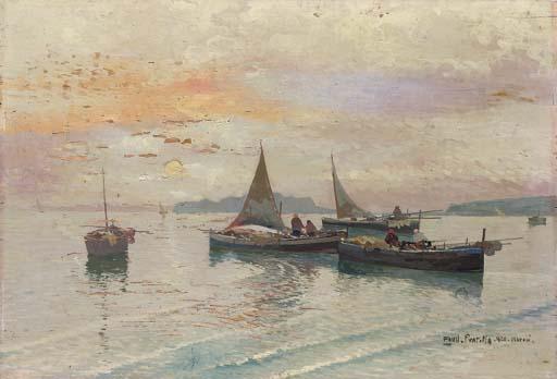 Fausto Pratella - Marina Grande di Napoli, 1920