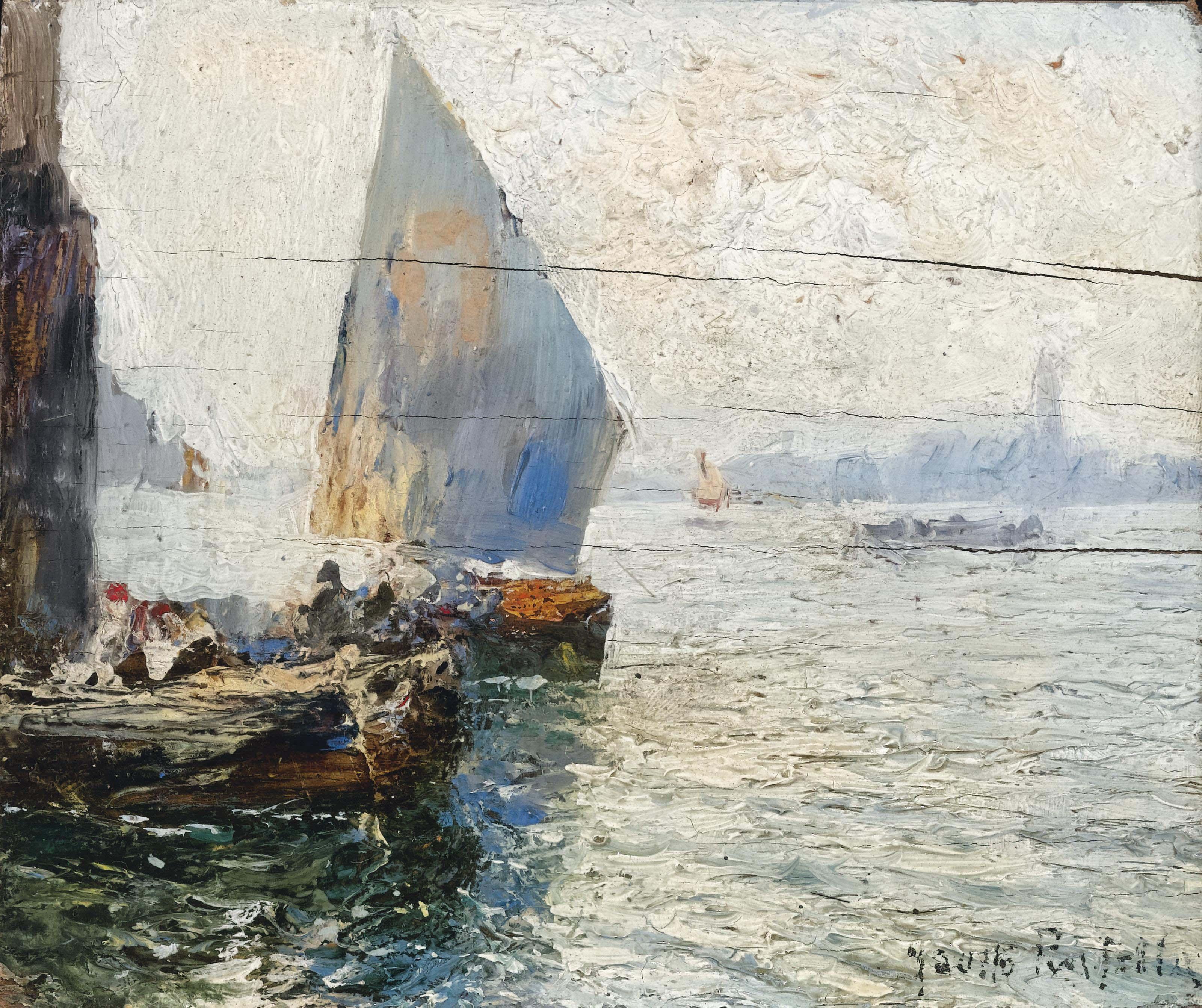 Fausto Pratella - Vedute di porto