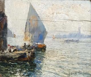 Fausto Pratella - Vedute di porto