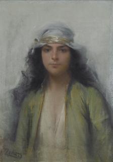 Fausto Zonaro - Italian la Bizantina 
