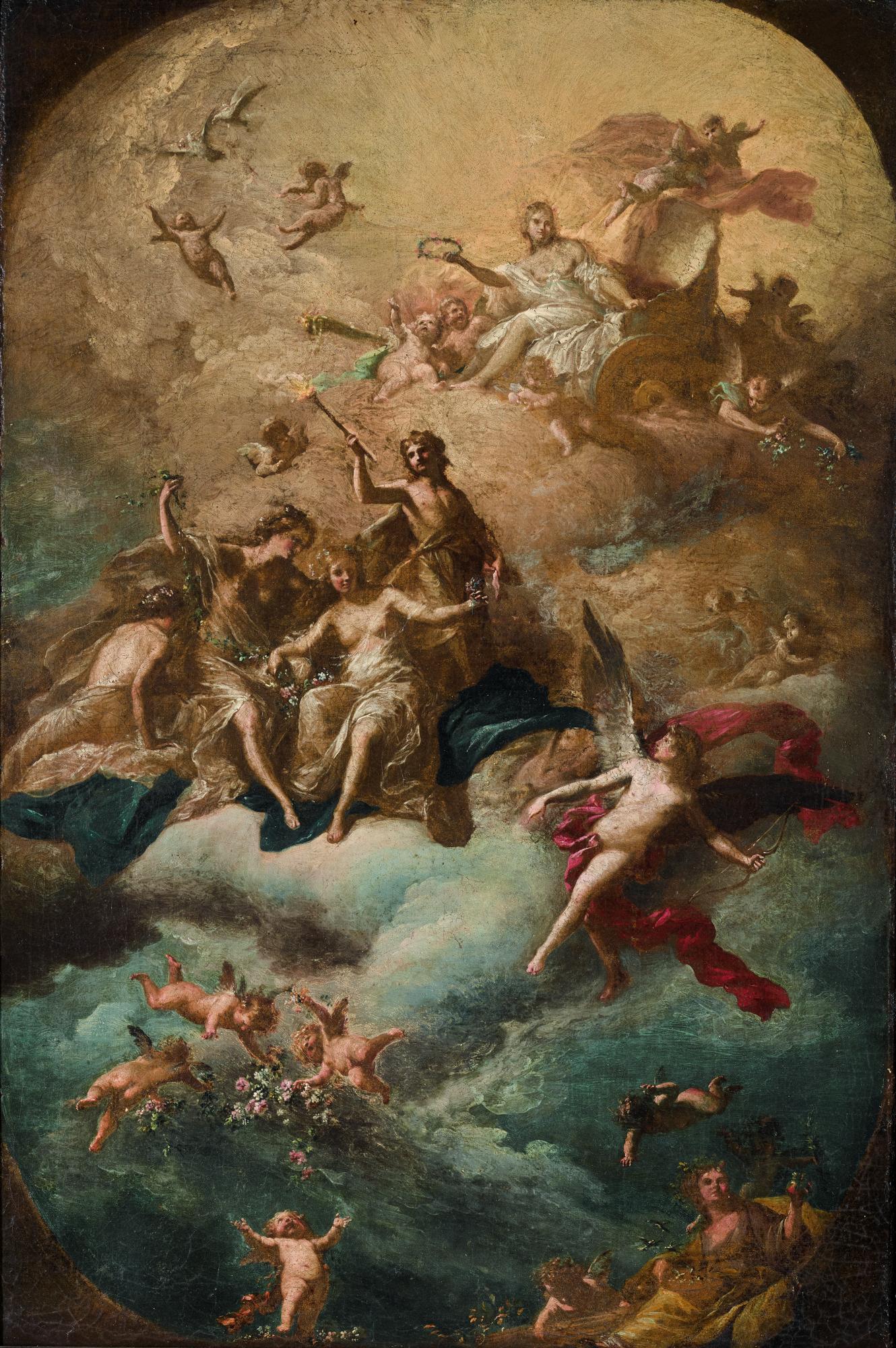 Fedele Fischetti - Allegory Of Spring