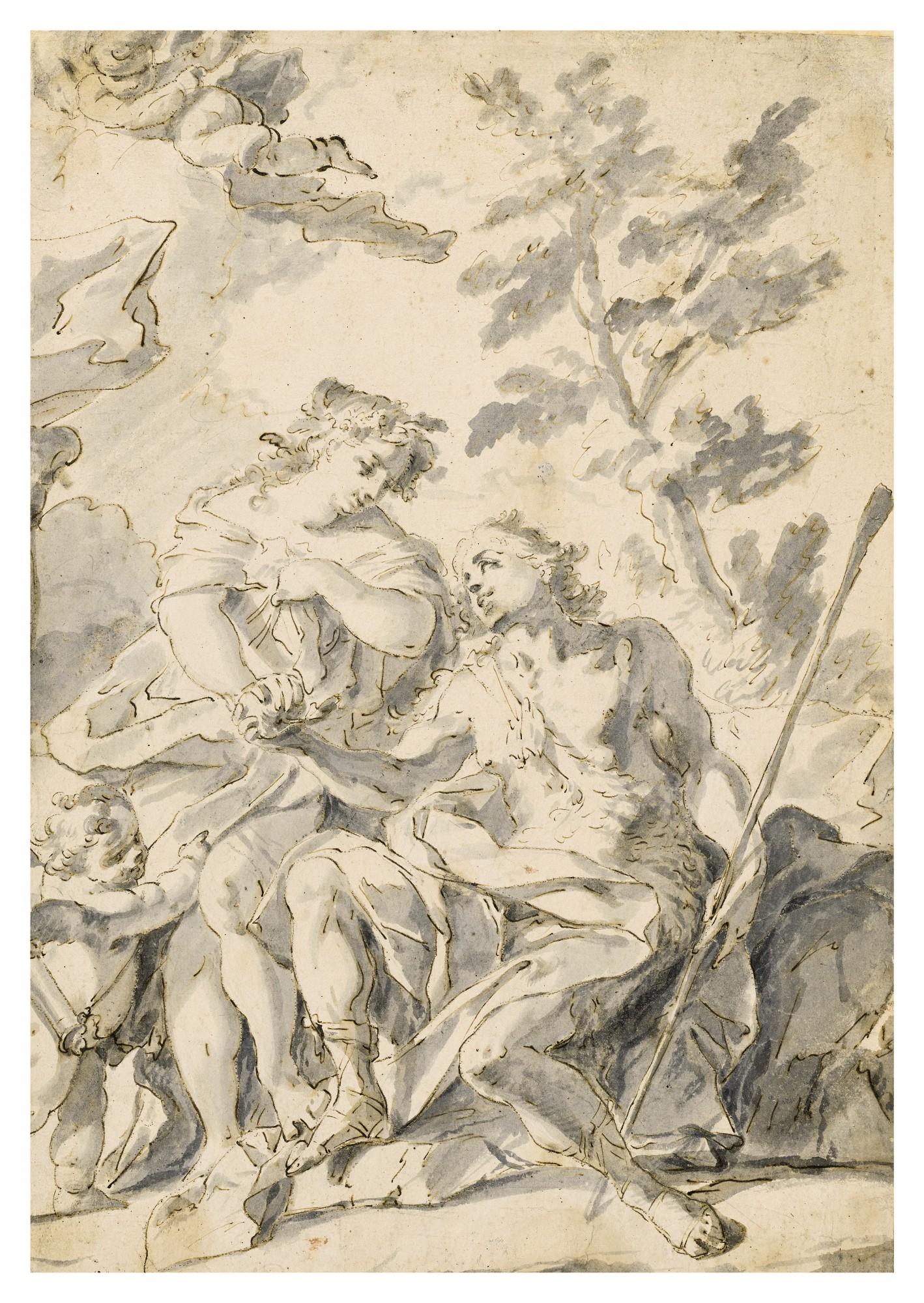 Fedele Fischetti - Diana and Endymion