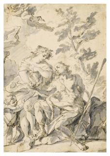 Fedele Fischetti - Diana and Endymion