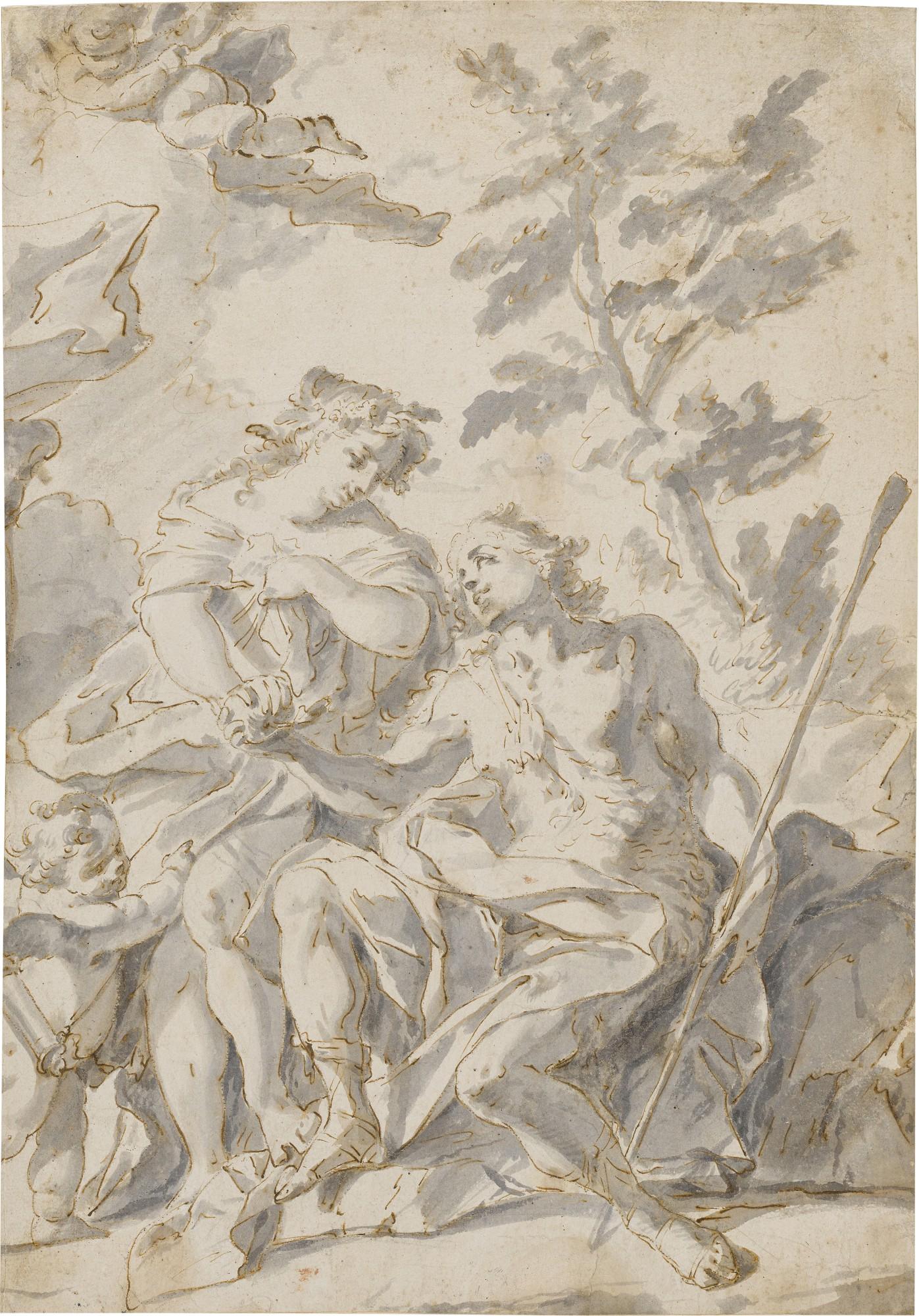 Fedele Fischetti - Diana and Endymion