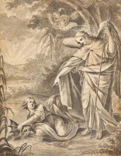 Fedele Fischetti - Tobias und der Engel.