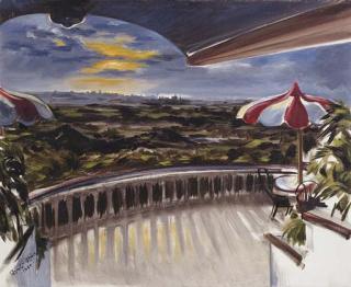 Federico Aguilar Alcuaz - A View From The Balcony